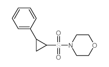 Morpholine,4-[(2-phenylcyclopropyl)sulfonyl]-, trans- (8CI,9CI)结构式