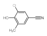 3-氯-4-羟基-5-甲基苯甲腈结构式