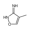 4-甲基-1,2-噁唑-3-胺结构式