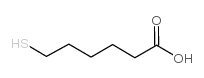 Hexanoic acid,6-mercapto- Structure