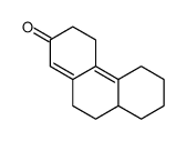 4,5,6,7,8,8a,9,10-octahydro-3H-phenanthren-2-one结构式