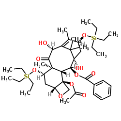 7,13-二-O-(三乙基硅烷基)-10-去乙酰基浆果赤霉素III图片