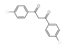 1,3-双(4-氯苯基)-1,3-丙二酮结构式
