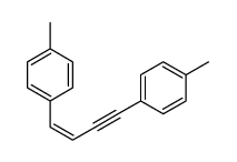 1-methyl-4-[4-(4-methylphenyl)but-1-en-3-ynyl]benzene结构式