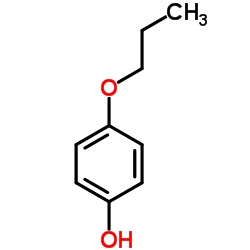 4-Propoxyphenol structure