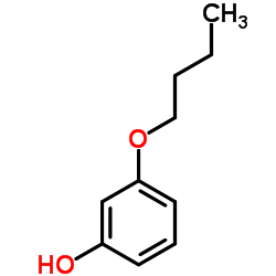 3-丁氧基苯酚结构式