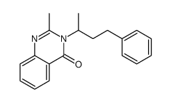 2-methyl-3-(4-phenylbutan-2-yl)quinazolin-4-one Structure