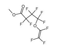 methyl 4-trifluoroethenoxy-2,2,3,3,4,4-hexafluorobutanoate结构式