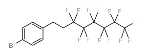 1-bromo-4-(1h,1h,2h,2h-perfluorooctyl)benzene structure