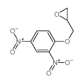 2-[(2,4-dinitrophenoxy)methyl]oxirane Structure