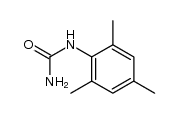 (2,4,6-trimethylphenyl)urea结构式