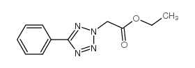 2-(5-苯基-2H-1,2,3,4-四唑-2-基)-乙酸乙酯结构式