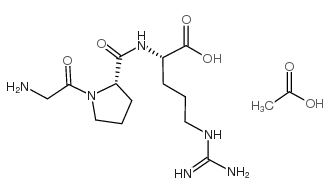 h-gly-pro-arg-oh acetate salt结构式