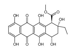 epsilon-isorhodomycinone structure