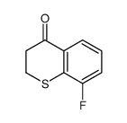 8-FLUORO-2,3-DIHYDRO-4H-THIOCHROMEN-4-ONE Structure