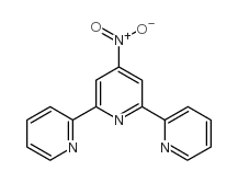 4'-硝基-2,2':6',2''-三联吡啶结构式