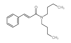 (E)-N,N-dibutyl-3-phenyl-prop-2-enamide Structure