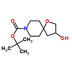 3-羟基-1-氧杂-8-氮杂螺[4.5]癸烷-8-羧酸叔丁酯图片