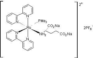 RuBi-谷氨酸盐结构式