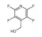 2,3,5,6-tetrafluoro-4-(1-hydroxymethyl)pyridine结构式