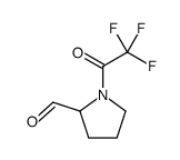 (9ci)-1-(三氟乙酰基)-2-吡咯烷羧醛结构式