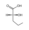 (2R)-2-Hydroxyvaleric acid结构式