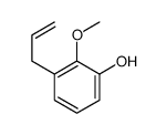 2-methoxy-3-prop-2-enylphenol结构式
