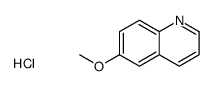 6-methoxyquinoline,hydrochloride Structure