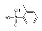 (2-methylphenyl)phosphonic acid结构式