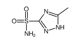 (9ci)-5-甲基-1H-1,2,4-噻唑-3-磺酰胺结构式