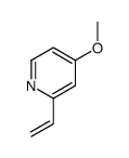 4-甲氧基-2-乙烯基吡啶结构式