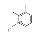 1,2,3-Trimethyl-pyridinium iodide Structure