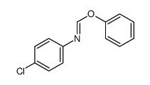 phenyl N-(4-chlorophenyl)methanimidate结构式