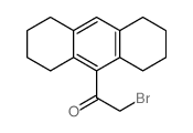 Ethanone,2-bromo-1-(1,2,3,4,5,6,7,8-octahydro-9-anthracenyl)- Structure