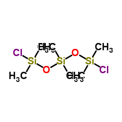 1,5-二氯六甲基三硅氧烷结构式