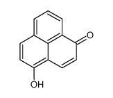 4-hydroxy-1H-phenalene-1-one结构式