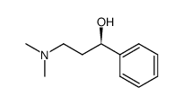 (R)-(+)-3-(dimethylamino)-1-phenylpropan-1-ol Structure