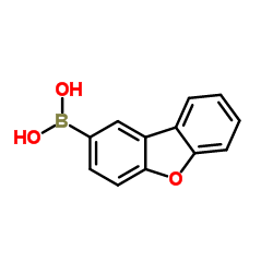 二苯并[b,d]呋喃-2-硼酸结构式