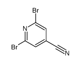 2,6-二溴-4-氰基吡啶结构式