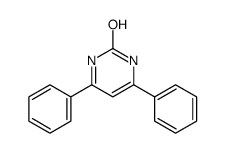 2-羟基-4,6-二苯基嘧啶结构式