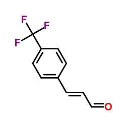 (2E)-3-[4-(Trifluormethyl)phenyl]prop-2-enal Structure