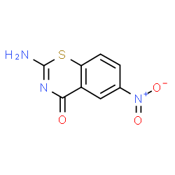 2-亚氨基-6-硝基-2,3-二氢-4h-苯并[e][1,3]噻嗪-4-酮结构式