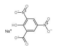 3,5-二硝基水杨酸钠一水结构式