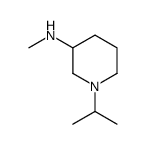 3-Piperidinamine,N-methyl-1-(1-methylethyl)-(9CI) structure