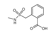 2-((N-methylsulfamoyl)methyl)benzoic acid结构式