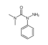 1-amino-3,3-dimethyl-1-phenylurea结构式