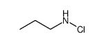 N-chloro-n-propylamine结构式