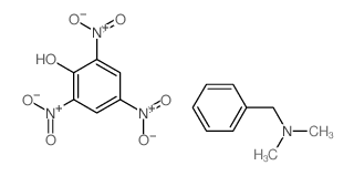 N,N-dimethyl-1-phenyl-methanamine; 2,4,6-trinitrophenol Structure