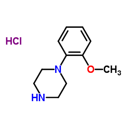 1-(2-Methoxyphenyl)piperazine hydrochloride Structure