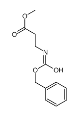Z-β-丙氨酸甲酯结构式